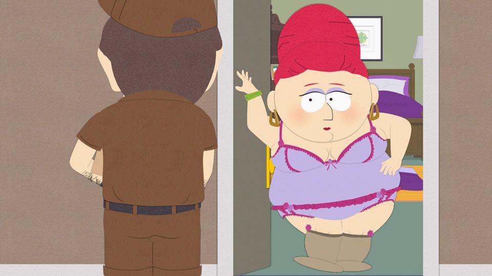 South Park: Kyle's mom in lingerie